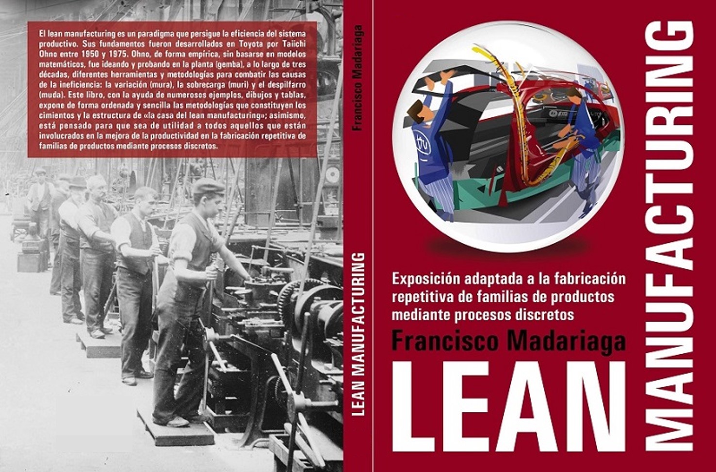 Libro Lean Manufacturing de Francisco Madariaga en PDF licencia Creative Commons