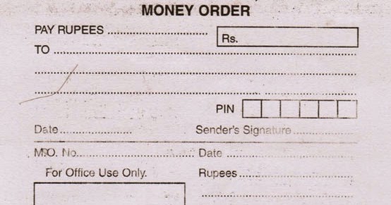 Discontinuance of Money Order Service by India Post