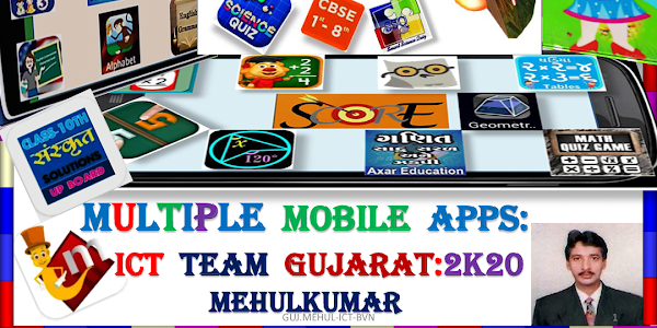 GUJARATI EDUCATIONAL ANDROID APPLICATIONS COLLECTION PART-1 PDF FILE BY ICT TEAM GUJARAT.