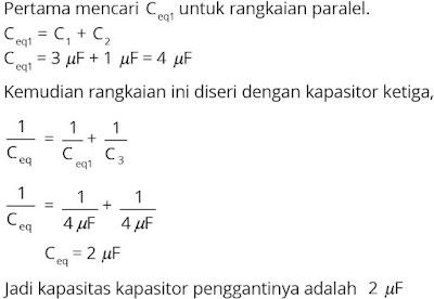 Jawaban soal fisika tentang listrik statis nomor 11