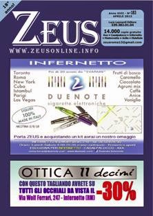 Zeus 183 - Aprile 2013 | TRUE PDF | Mensile | Informazione Locale
Mensile di informazione del XIII Municipio di Roma.