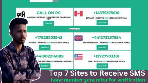 phone number generator for verification | Top 7 Sites to Receive SMS