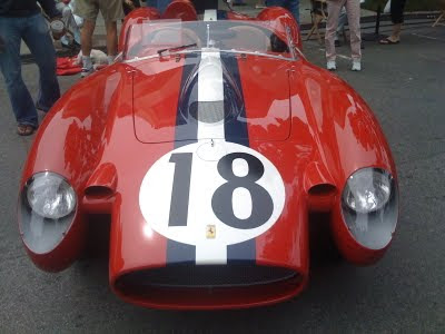 The Most Expensive Car Ever Sold 1957 Ferrari 250 Testa RossaFront View 