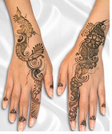 Flower Henna Designs