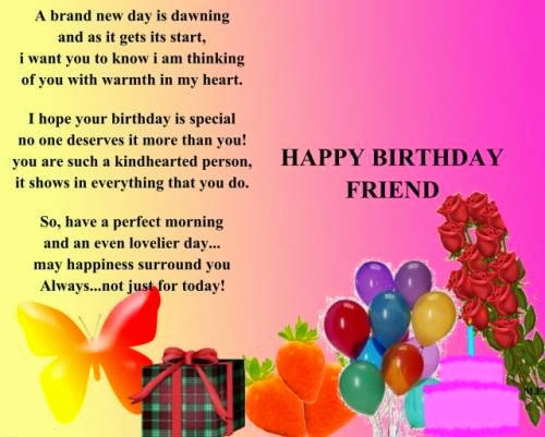 Moving On Quotes 101: Nice Friend Birthday Quotes