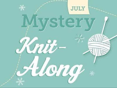 mystery knit along, craftsy, july project