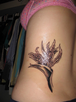 Flower And Death is Easy Tattoo And Flower Of shoes Tattoo