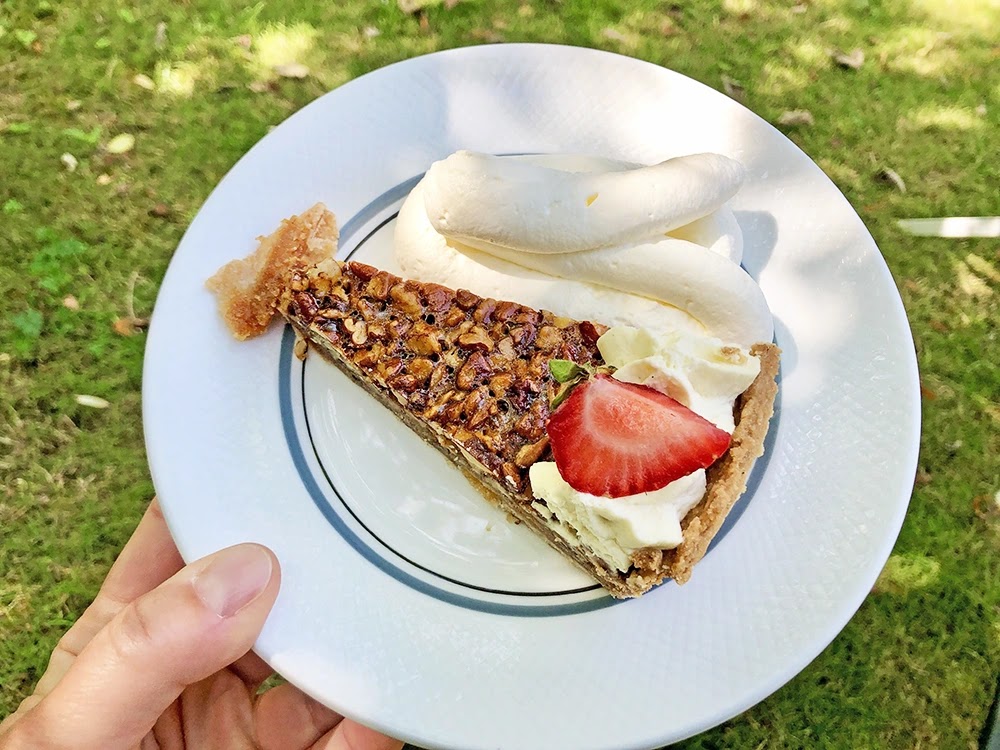 Lilla trädgårdscaféet i Uppåkra