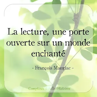La lecture, une porte ouverte sur un monde enchanté  (François Mauriac)