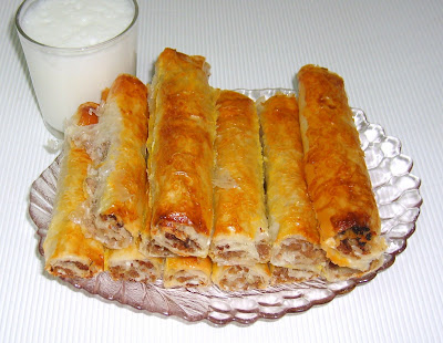 baklavalik yufkadan kiymali borek 2