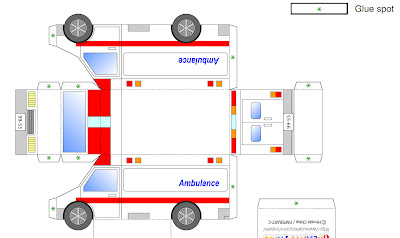 InstallerFree: Ambulance Paper Art
