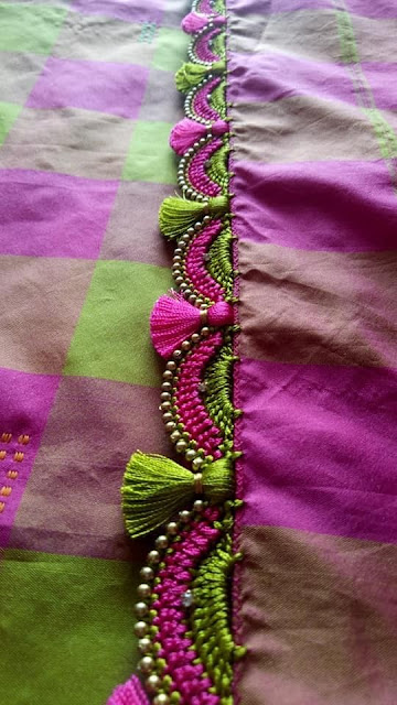 Latest Saree Tassels Designs to Beautify your Saree