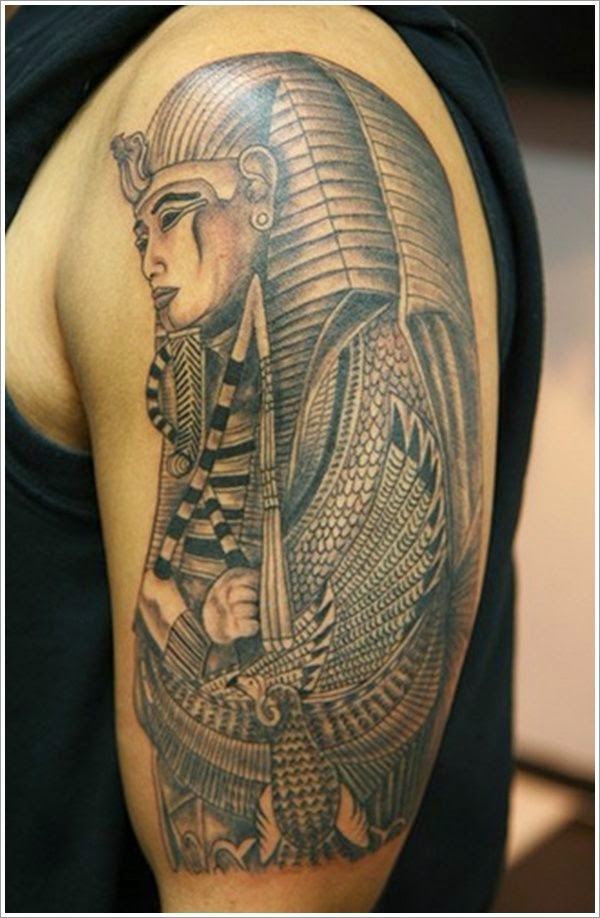 Mummy Tattoo Designs On Hand, Egyptian Mummy Hand Tattoos, Traditional Mummy Design Tattoo, Men Hand With Egyptian Mummy Tattoo, Men, Parts, Artist,