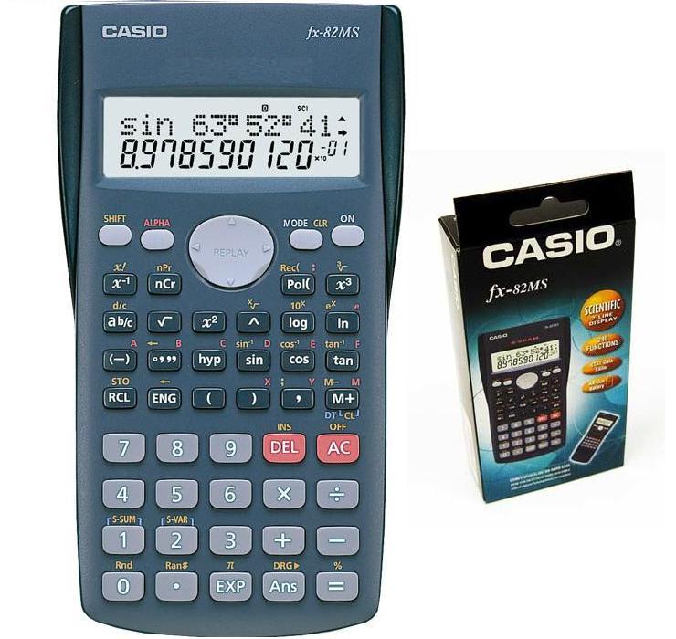 Calculadora Cient fica Casio FX82MS Calculadora Cient fica 240 fun es