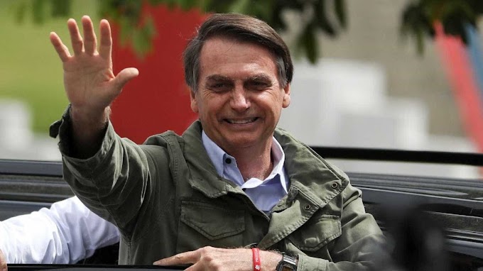 BOLSONARO É ELEITO PRESIDENTE DO BRASIL