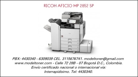 RICOH AFICIO MP 2852 SP