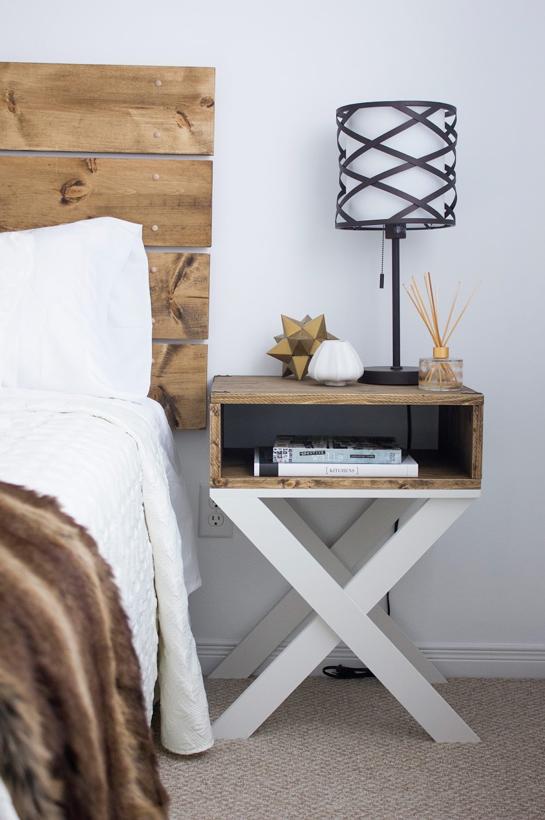 for  headboard headboard and nightstand nightstand diy the needed we the project with both