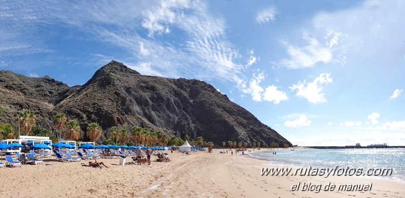 Puerto de la Cruz - Las Teresitas - Macizo de Anaga - Roque de las Bodegas - Punta del Hidalgo