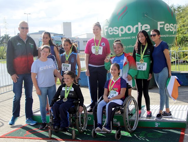 Balneário Camboriú garante 23 medalhas no Parajesc em Itajaí