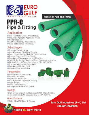 ppr pipe fitting manufacturers in karachi