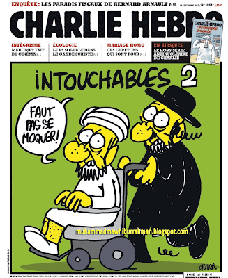KARTUN NABI MUHAMMAD SAW di Majalah Charlie Heb KARTUN NABI MUHAMMAD SAW di Majalah Charlie Heb­do Prancis
