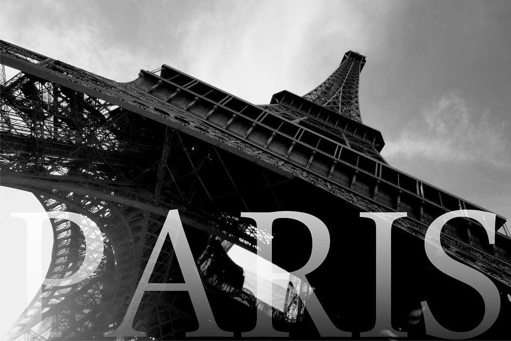 Jual Stiker Dinding: Wall Sticker Gambar Menara Eiffel 
