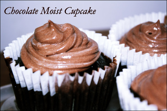 ( My Food My World): Chocolate Moist Cupcake with 