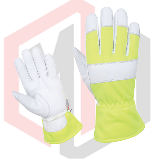 Assembly gloves lined in grain leather high dexterity pattern