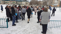 (ФОТО)16 марта в городе Сухой Лог были проведены пожарно-тактические учения на объект образования