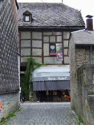 shop in Durbuy in Belgium