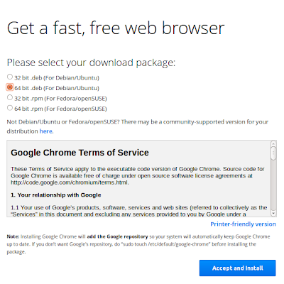 Install Google Chrome di Ubuntu 13.10/13.04