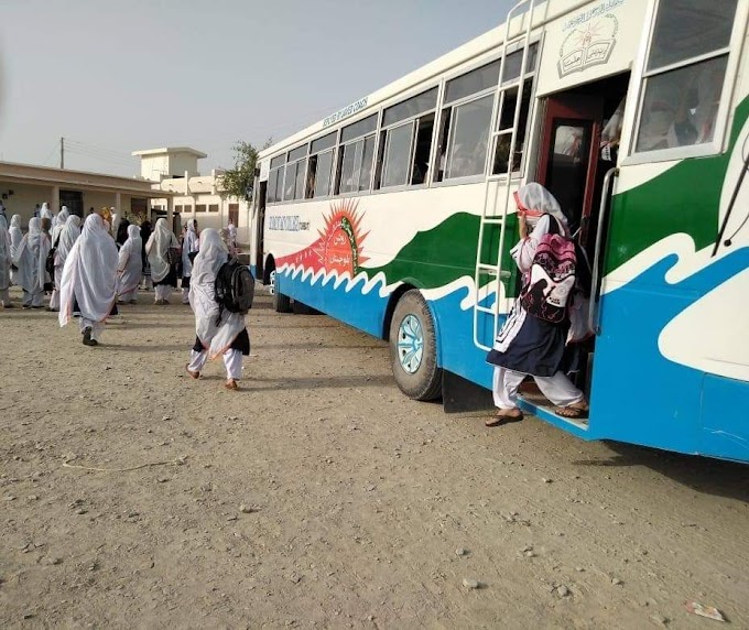  The bus issue of Government Girls Degree College Turbat