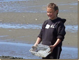 Showing Her Treasures