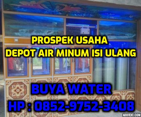 Prospek usaha depot air minum isi ulang