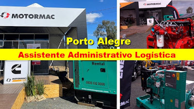 Motormac abre vaga para Assistente Administrativo de Logística em Porto Alegre