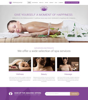 WellnessCenter  - Beauty Spa WordPress Theme 