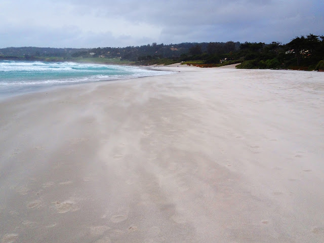 Windy Carmel Beach