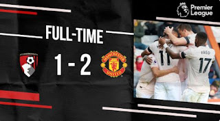 AFC Bournemouth vs Manchester United 1-2 Video Gol & Highlights