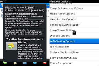 FileScout v4.0.0.5 for BlackBerry FileScout v4.0.0.5 for BlackBerry