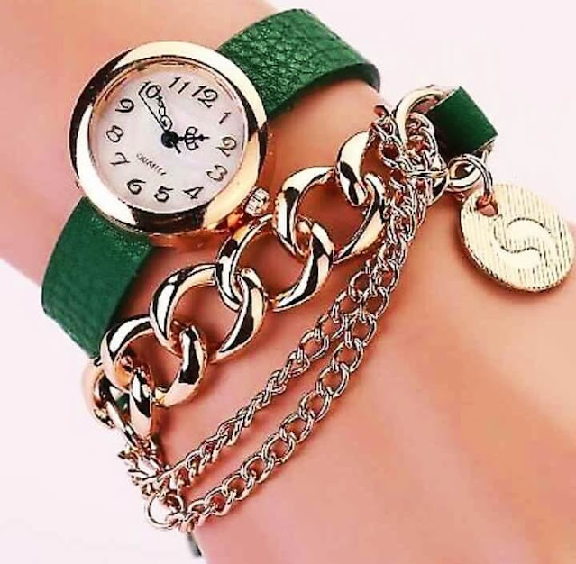 Watch And Bracelet Combo Images For Girl