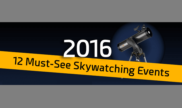 12 Must See Skywatching Events