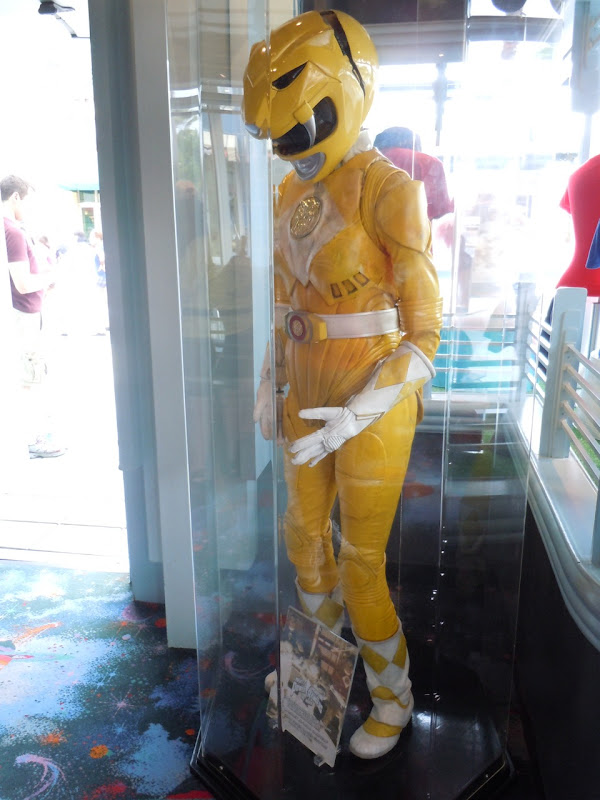 Power Rangers yellow movie costume