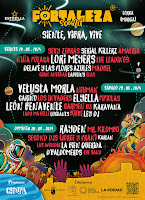 Cartel por días del Fortaleza Sound 2024 en Lorca