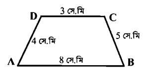 ৮ম শ্রেণীর অ্যাসাইনমেন্ট গণিত ট্রাপিজিয়াম