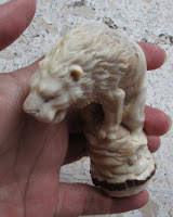 Lion Handle Carving