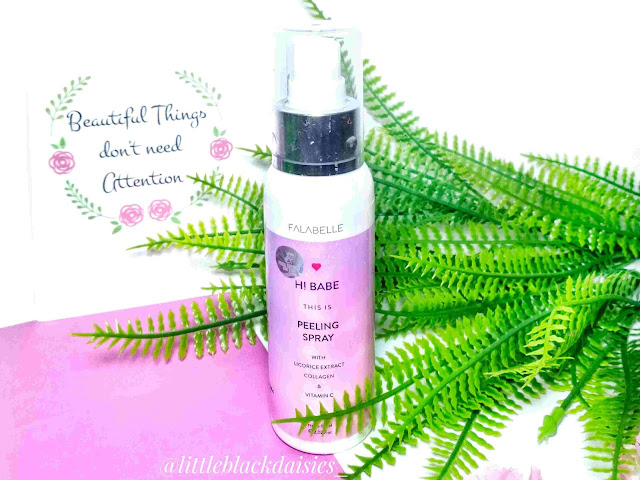 FALABELLE PEELING SPRAY REVIEW