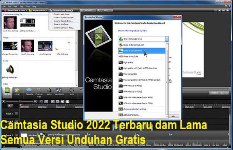 Camtasia Studio 2022 Terbaru dam Lama Semua Versi Unduhan Gratis