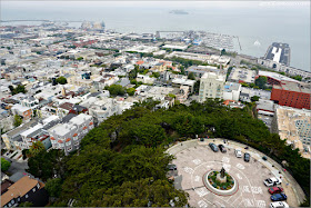 Vistas desde el Observatorio de la Torre Coit de San Francisco