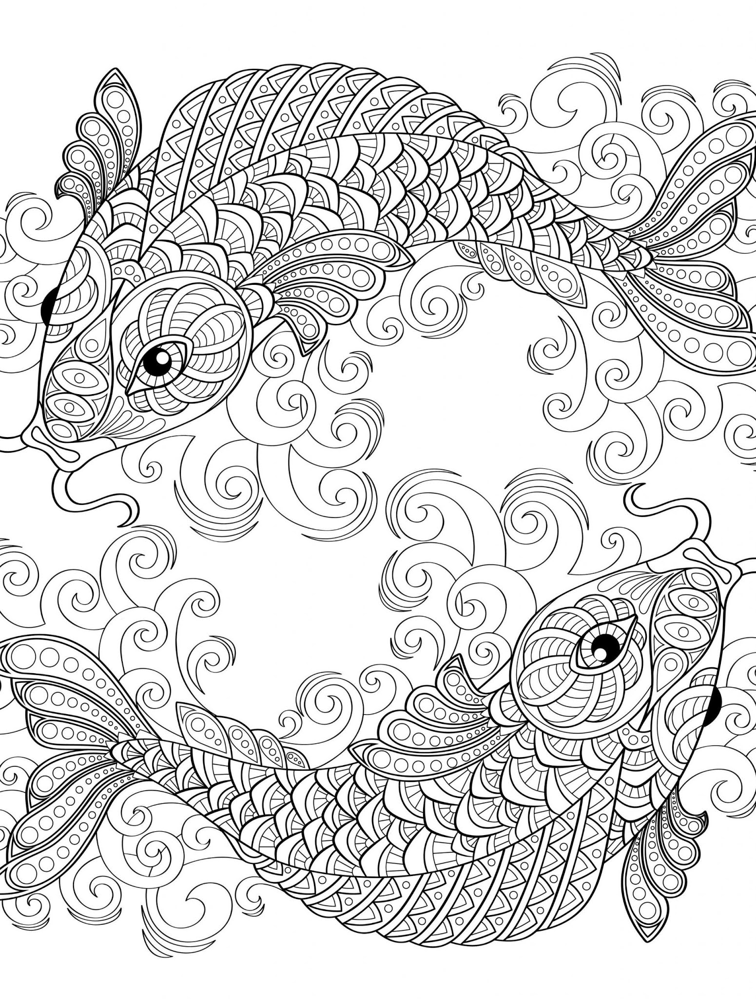 Big Coloring Pages For Adults