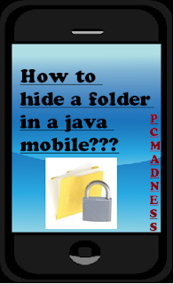 How to hide a folder in JAVA Mobile